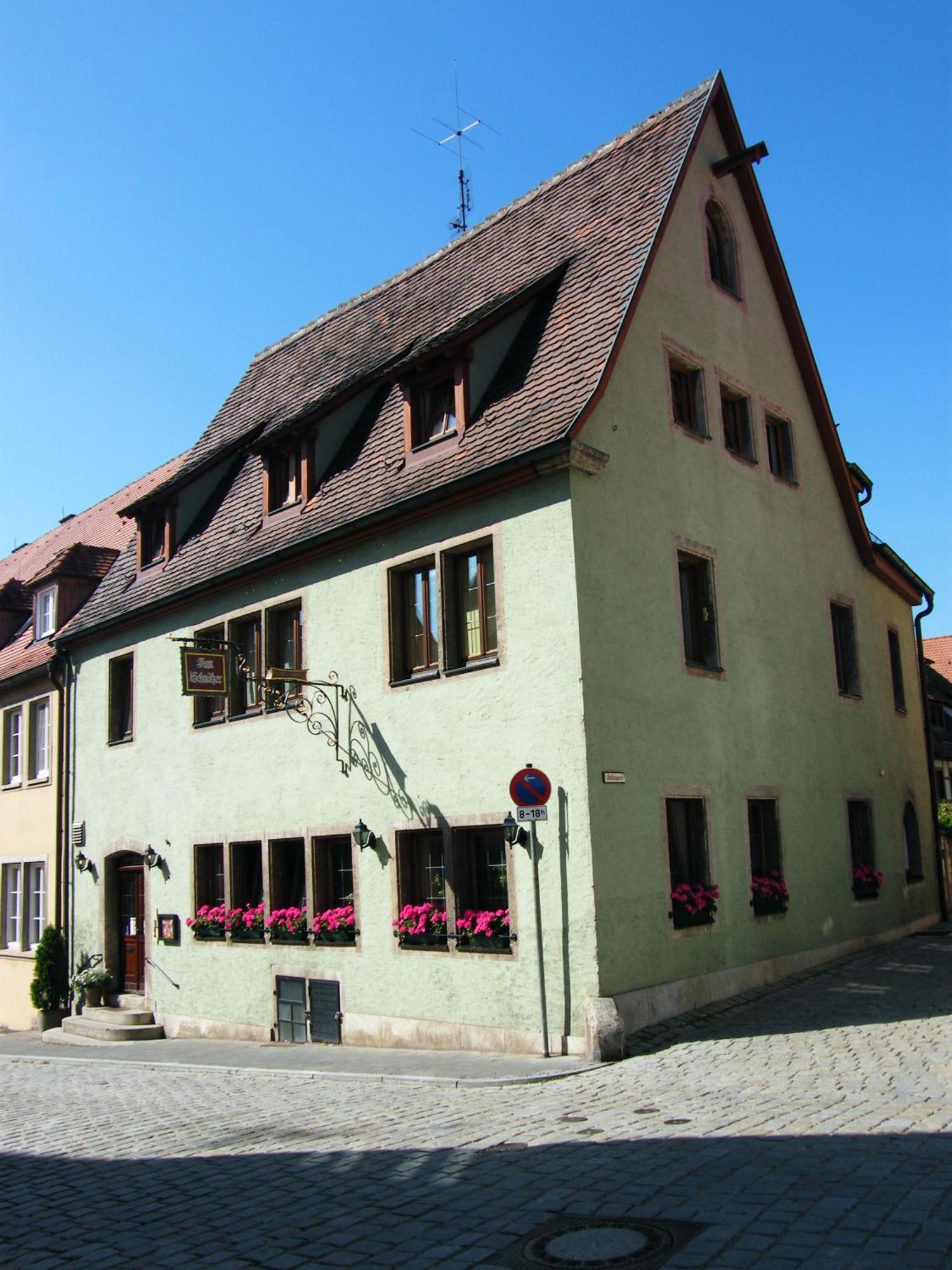 Pension Hofmann-Schmoelzer Rothenburg ob der Tauber Dış mekan fotoğraf